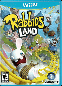 Rabbids Land PAL Wii U  box art